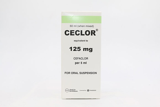 [1491] Ceclor 125mg/5ml Susp 60 Ml