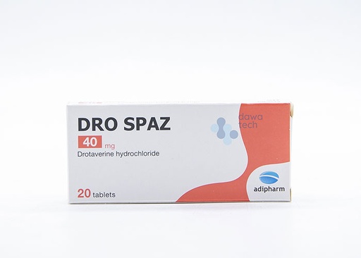 [33739] DRO SPAZ 40MG 20TAB