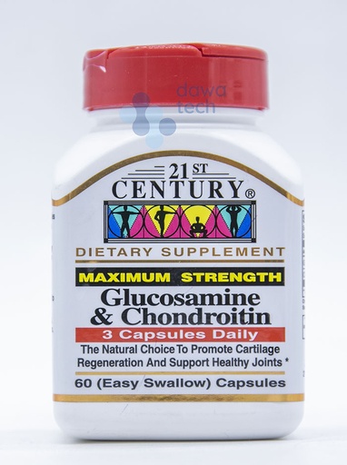 [6812] 21st Century Glucosamine & Chondroitin Cap 60'S