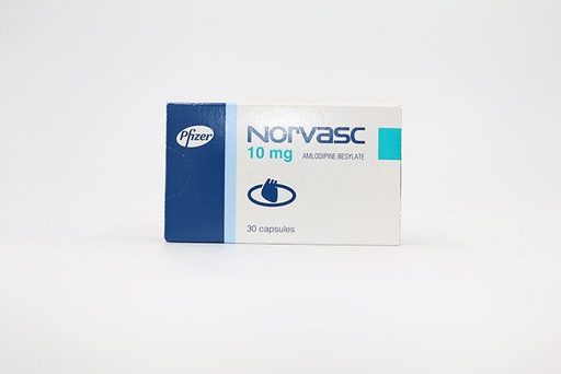 [33754] Norvasc 10 Mg Caps 30'S
