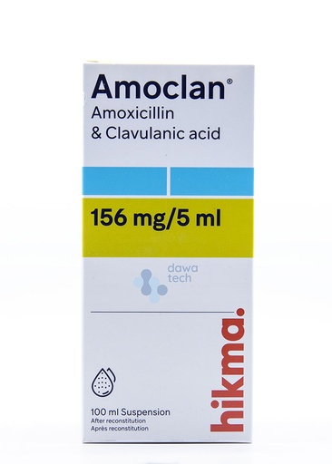 [216] Amoclan 156mg Syrup 100ml