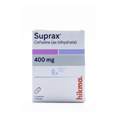 [263] Suprax 400mg Caps 5'S