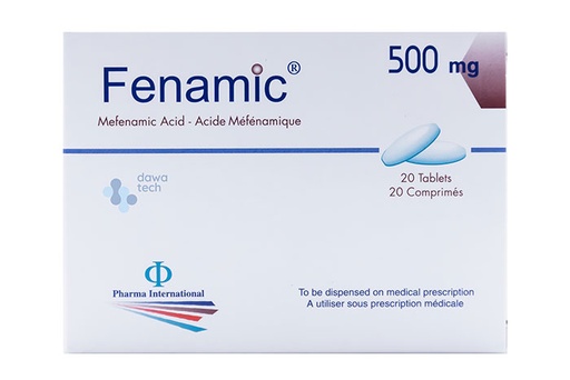 [5500] Fenamic 500mg Tab 20'S