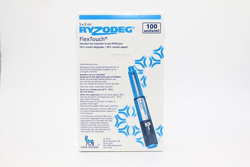 [35264] Ryzodeg flextouch 100iu/ml 5*3ml