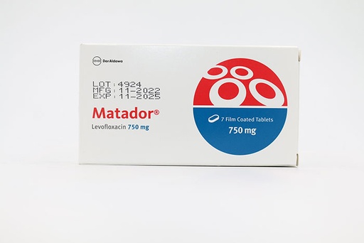 [37800] Matador 750 Mg 7tab