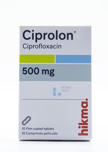 [315] Ciprolon 500mg Tab 10'S