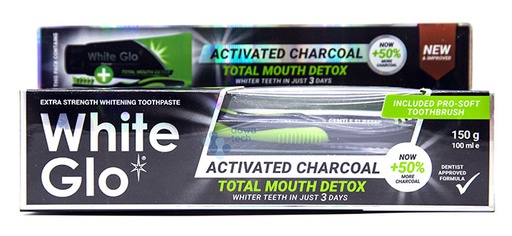 [36905] white glo total mouth detox