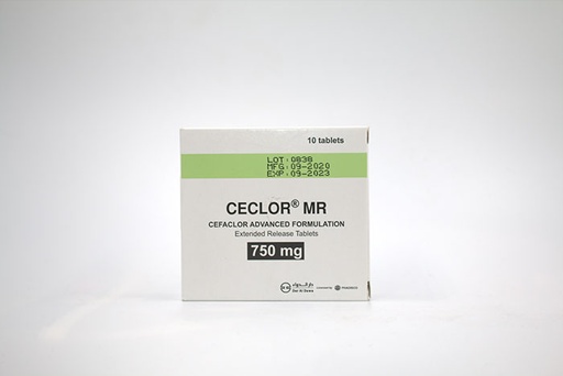 [1494] Ceclor Mr 750mg Tab 10'S