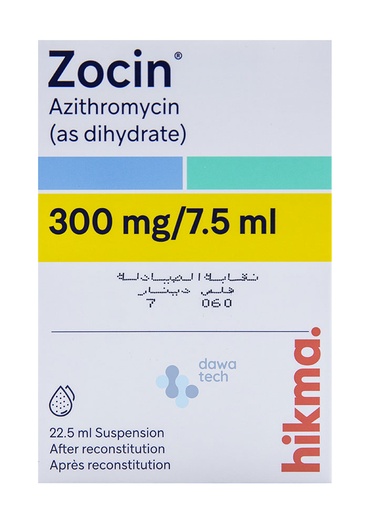 [1930] Zocin  300mg Susp.   22.5ml