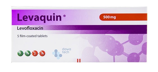 [38141] Levaquin 500mg 5tab