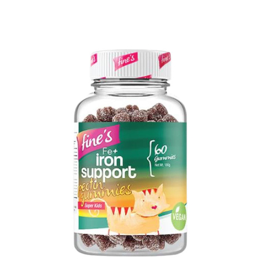 [38419] Fine's Fe+ Iron Support 60 Gummies