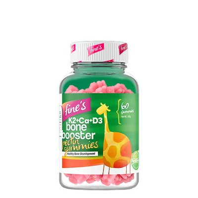 [38420] Fine's K2+Ca+D3 Bone Booster 60 Gummies