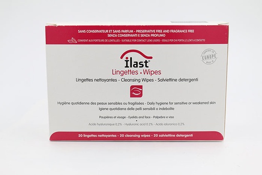 [38519] ILAST Lingettes Wipes 20Sach