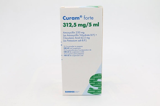[6078] Curam Forte Suspension 312.5mg/5ml 100ml