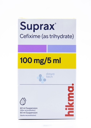[266] Suprax 100mg Susp. 60ml