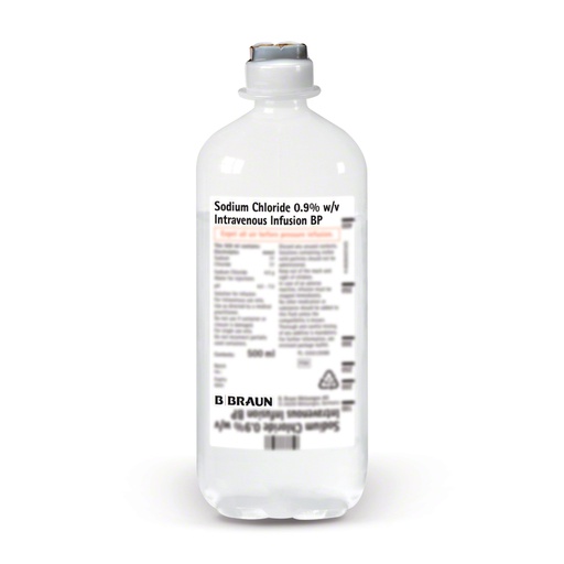 [10300] Sodium Chloride  0.9% 500 Ml