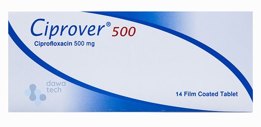[6110] Ciprover500mg Tab 14'S