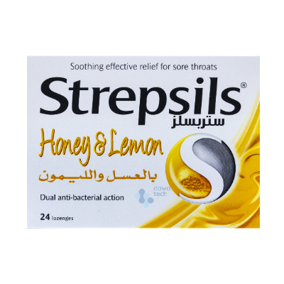 [8853] Strepsils Honey Lemon 24