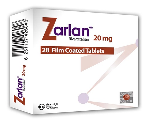 Zarlan 20Mg 28 Tabs