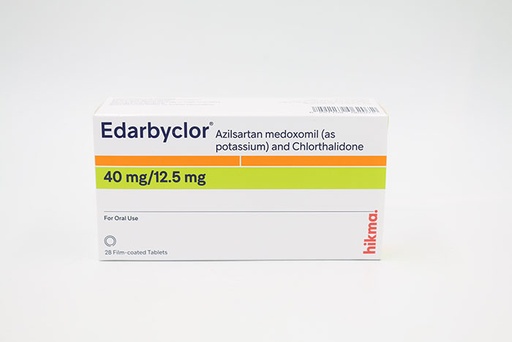 Edarbyclor 40/12.5 28tabs
