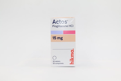 [6149] Actos 15mg Tab 30'S